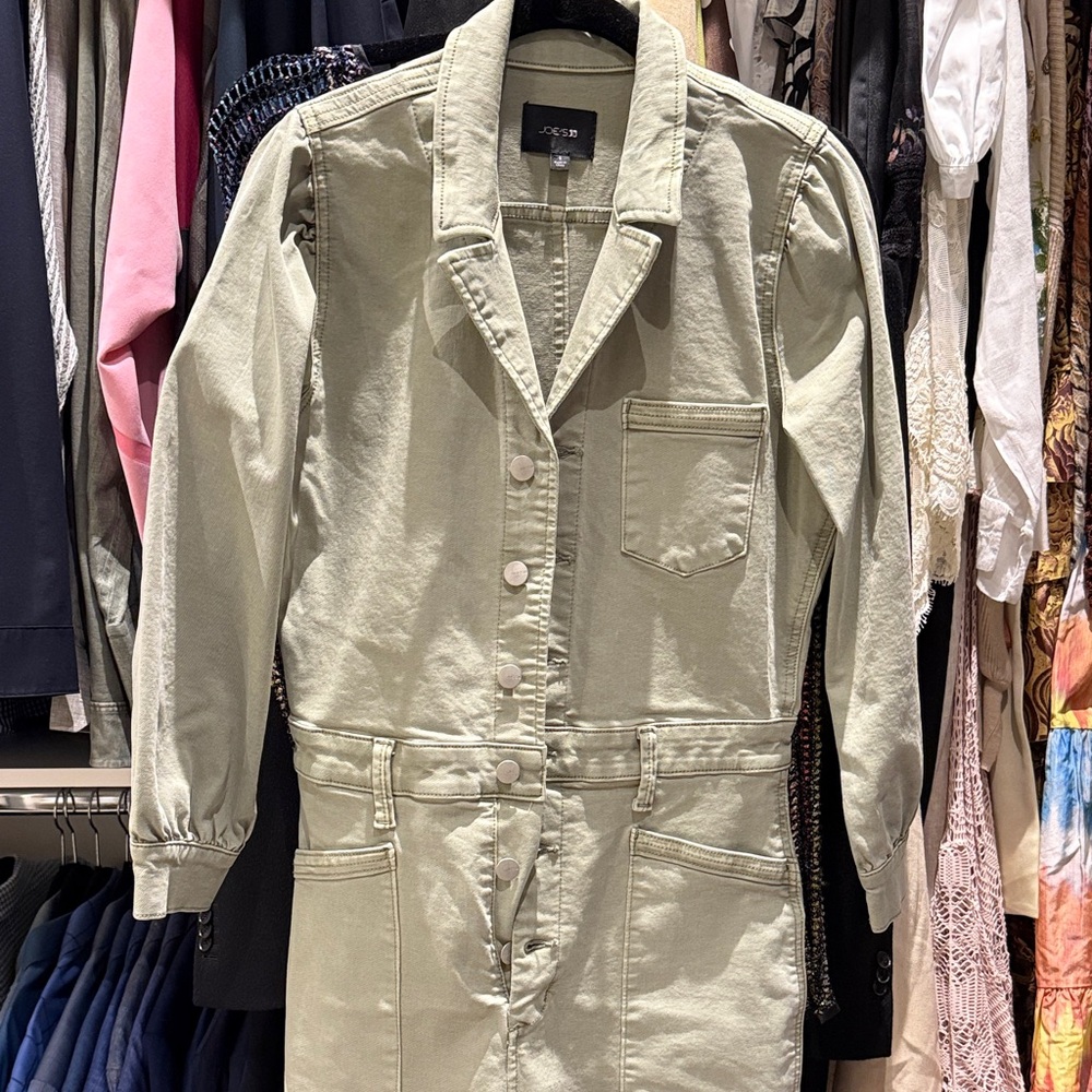 Joe's Jeans Olive Green Jumpsuit